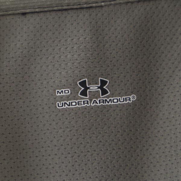 アンダーアーマー 長袖 トレーニングウェア 上下 セットアップ MD 紺×グレー ×水色 UNDER ARMOUR ショートパンツ メンズ