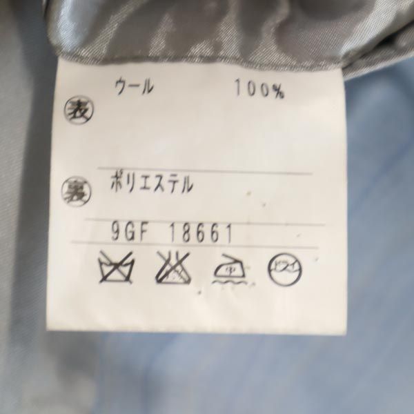 ヴァレンティノガラヴァーニ ウール ストライプ柄 スーツ 上下 セットアップ 青系 Valentino Garavani ジャケット パンツ メンズ