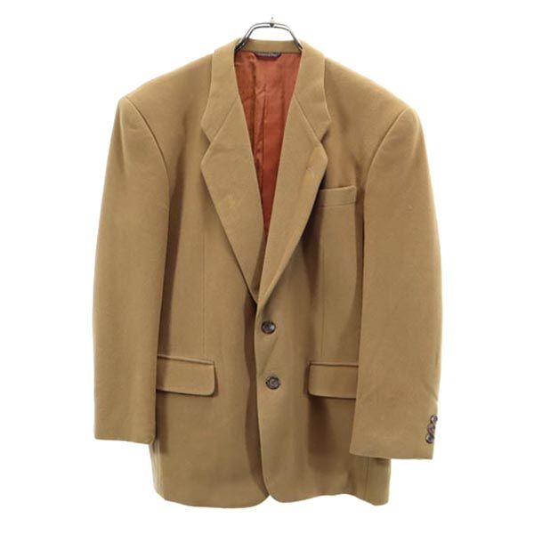 santa fe サンタフェ カシミヤウールブレンド テーラードジャケット ブラウン メンズ