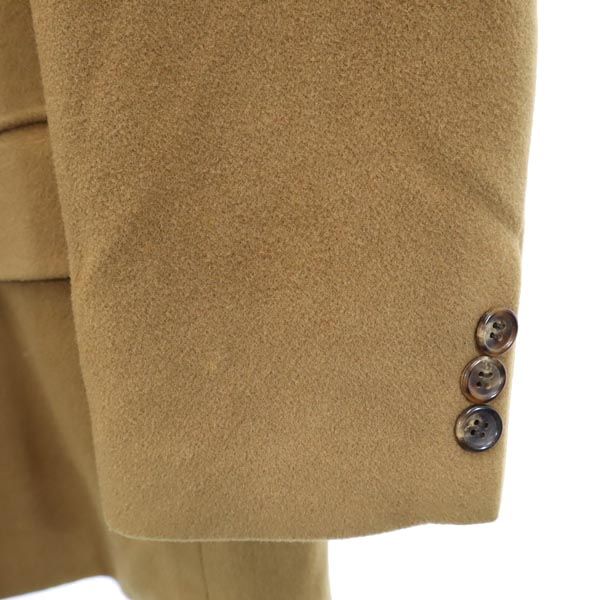 santa fe サンタフェ カシミヤウールブレンド テーラードジャケット ブラウン メンズ