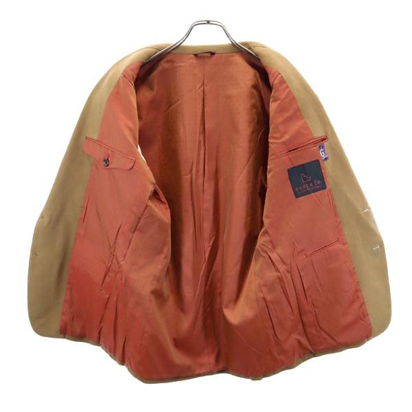 santa fe サンタフェ カシミヤウールブレンド テーラードジャケット ブラウン メンズ