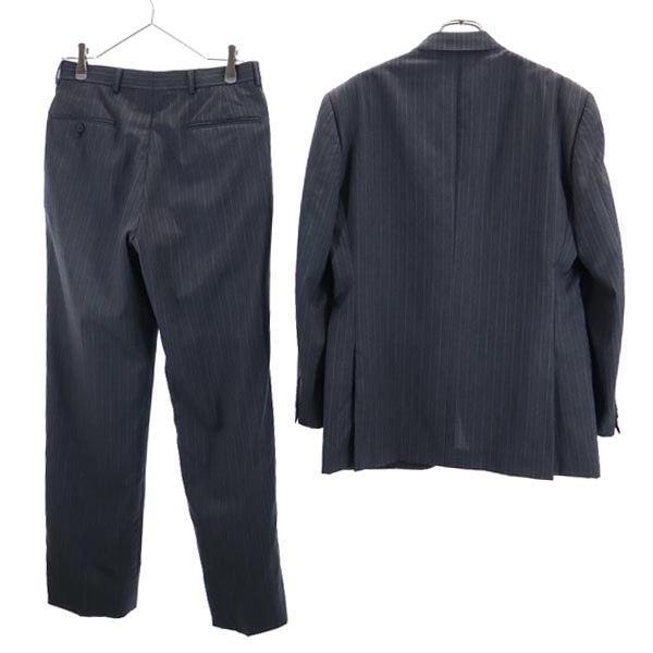 Brooks Brothers ブルックスブラザーズ ウールブレンド ストライプ柄 スーツ 上下 セットアップ 36SHT 30W グレー メンズ