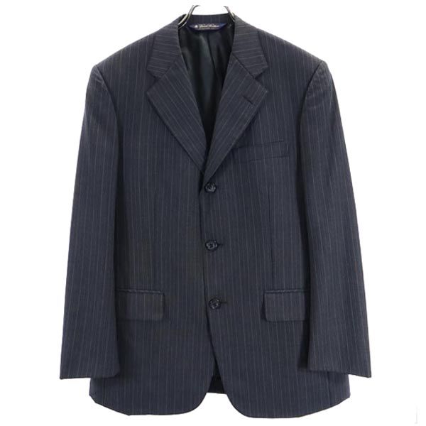 Brooks Brothers ブルックスブラザーズ ウールブレンド ストライプ柄 スーツ 上下 セットアップ 36SHT 30W グレー メンズ