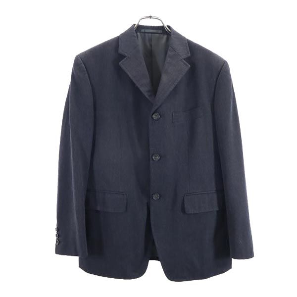 PPFM ピーピーエフエム ウール スーツ 上下 セットアップ S グレー テーラードジャケット ロングパンツ メンズ