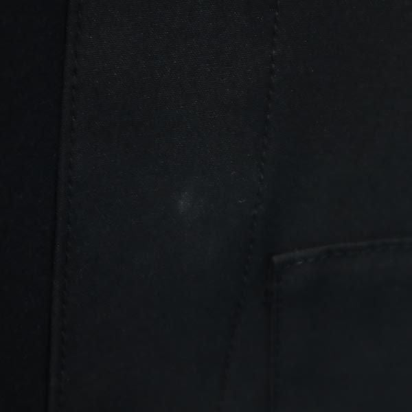 mellow people 未使用 メローピープル スーツ 上下 セットアップ L 黒 テーラードジャケット ロングパンツ メンズ