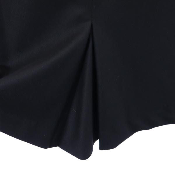 UNITED ARROWS ユナイテッドアローズ 日本製 スカートスーツ 上下 セットアップ 36 ブラック系 サイドジップ レディース