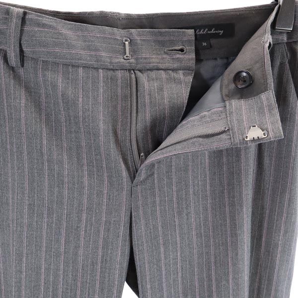 green label relaxing グリーンレーベルリラクシング スーツ 上下 セットアップ 36 グレー×ピンク UNITED ARROWS レディース