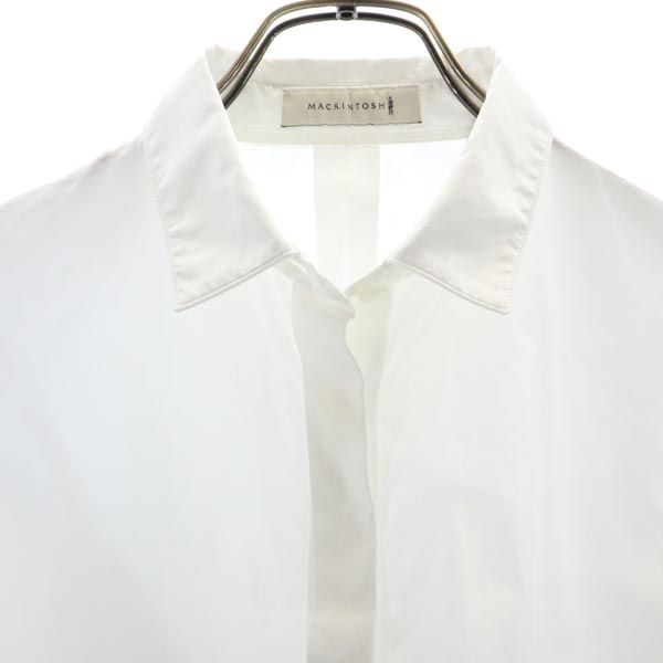 Mackintosh マッキントッシュ 長袖 シャツ 34 白 レディース