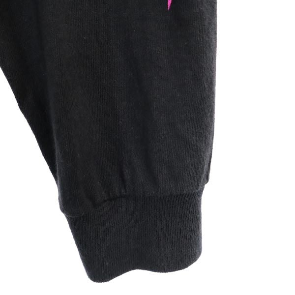 HUF ハフ プリント 長袖 Tシャツ L ブラック ロンT メンズ