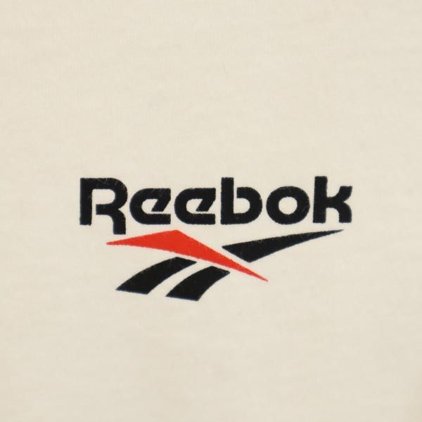リーボック HAVE A GOOD TIME 長袖 Tシャツ S ホワイト系 Reebok ロンT メンズ