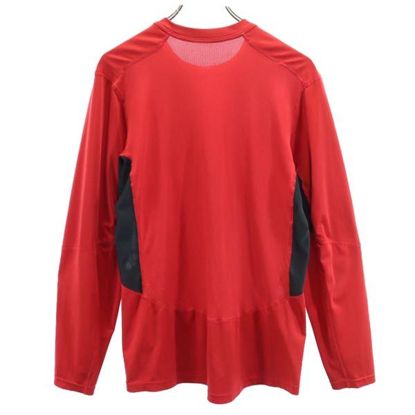 ナイキ 長袖 トレーニングウェア M レッド系 NIKE Tシャツ メンズ