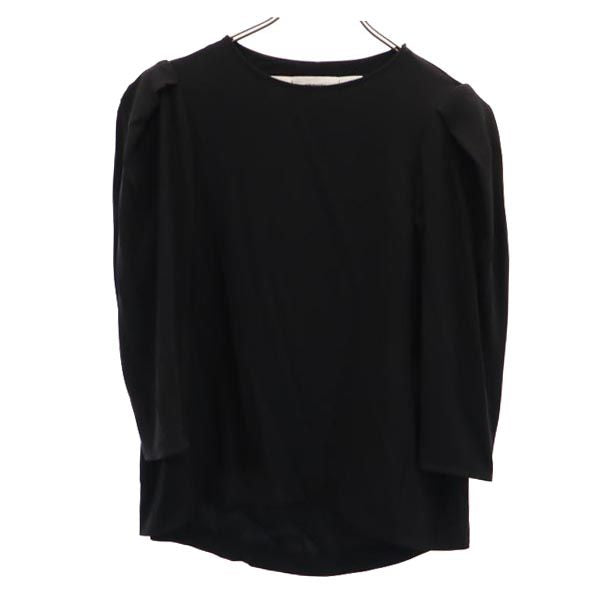 未使用 COCUCA コキュカ 長袖 カットソー F ブラック系 レディース