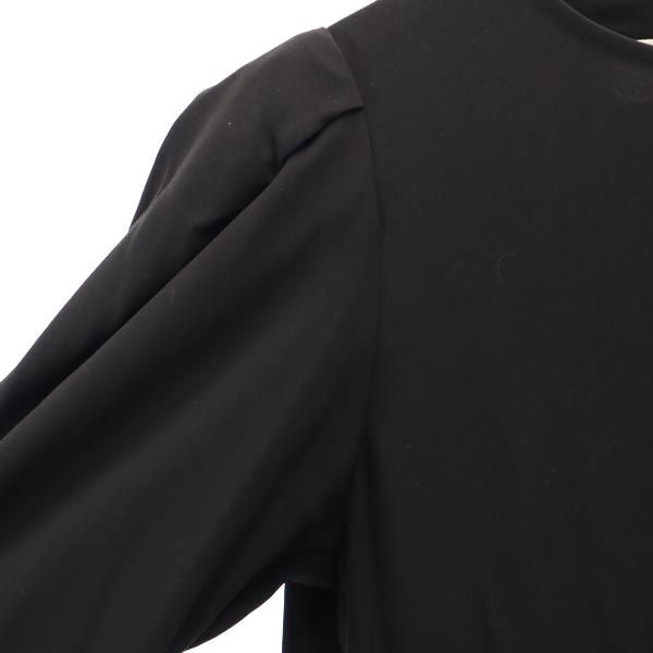 未使用 COCUCA コキュカ 長袖 カットソー F ブラック系 レディース