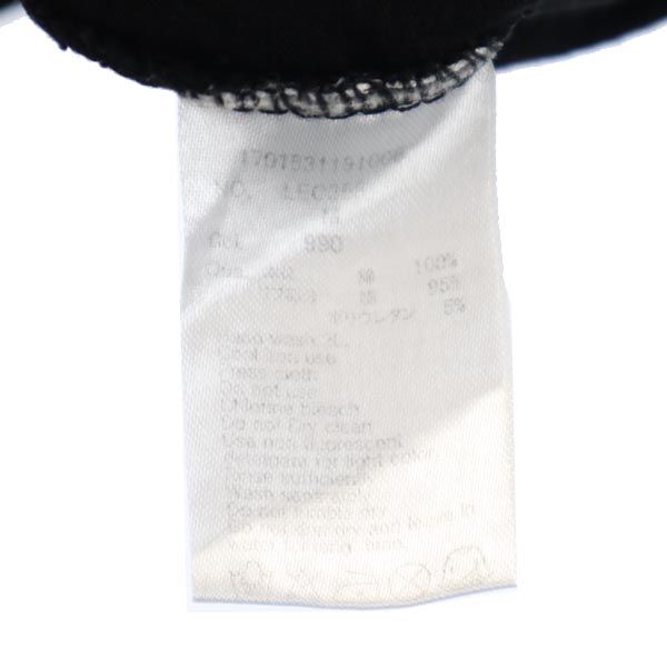 レジェンダ 半袖 クルーネック Tシャツ M ブラック LEGENDA メンズ