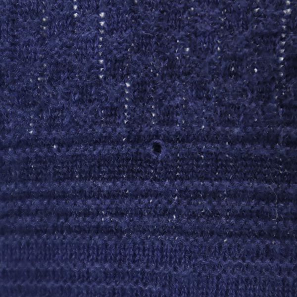 アメリカンラグシー リネンブレンド 半袖 サマー セーター 2 ネイビー系 AMERICAN RAG CIE ニット メンズ