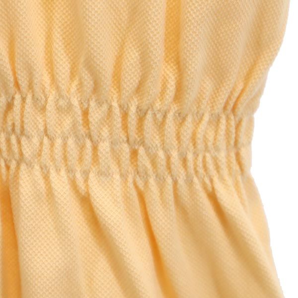 未使用 LACOSTE ラコステ ノースリーブ ワンピース 40 オレンジ系 レディース