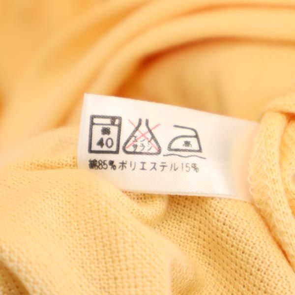 未使用 LACOSTE ラコステ ノースリーブ ワンピース 40 オレンジ系 レディース