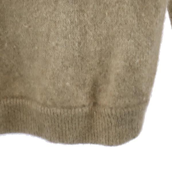 ビューティーアンドユースユナイテッドアローズ 長袖 ニット M ベージュ ROKU BEAUTY&YOUTH UNITED ARROWS セーター メンズ