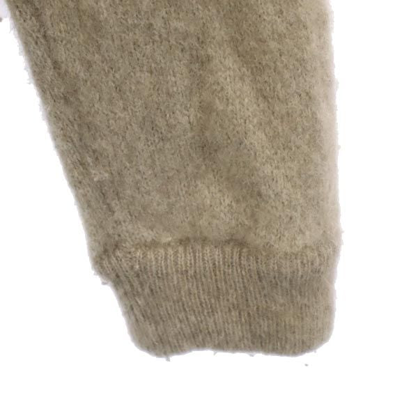 ビューティーアンドユースユナイテッドアローズ 長袖 ニット M ベージュ ROKU BEAUTY&YOUTH UNITED ARROWS セーター メンズ