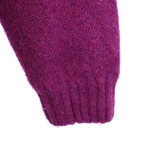 INVERALLAN インバーアラン 英国製 長袖 セーター 38 パープル系 ニット レディース