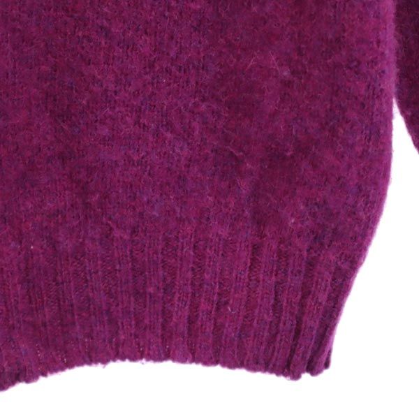 INVERALLAN インバーアラン 英国製 長袖 セーター 38 パープル系 ニット レディース