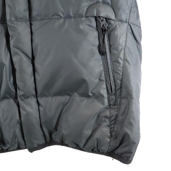 MILLET ミレー リバーシブル ダウンジャケット S グレー×レッド レディース