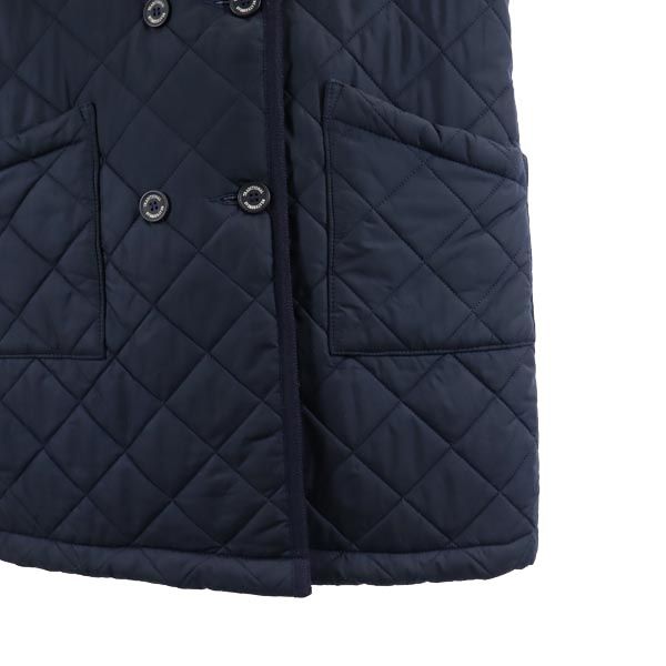 Traditional Weatherwear トラディショナルウェザーウェア キルティングジャケット 36 ネイビー レディース