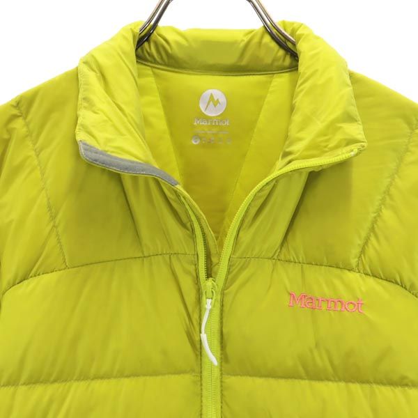MARMOT マーモット アウトドア 長袖 ダウンジャケット M グリーン系 レディース