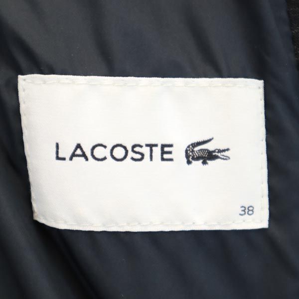LACOSTE ラコステ 中綿ジャケット 38 ネイビー レディース