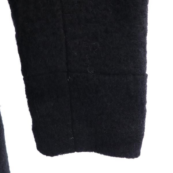 ブロードゥリーアンドコー ナノユニバース ウールコート 38 黒 Broderie & Co レディース