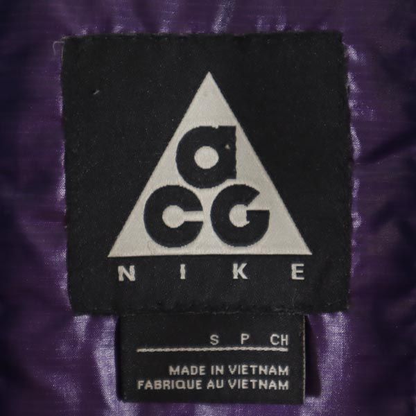 エージージー ナイキ 中綿ジャケット S パープル acg NIKE メンズ