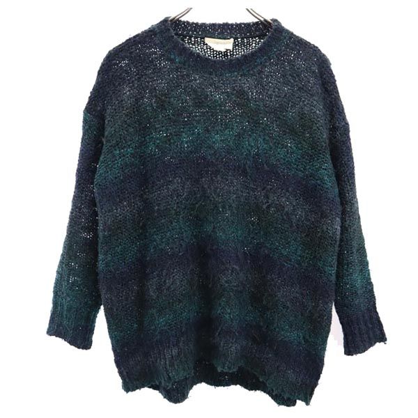 DENIM&SUPPLY デニムアンドサプライ USA製 長袖 セーター S ネイビー系 ニット ラルフローレン レディース