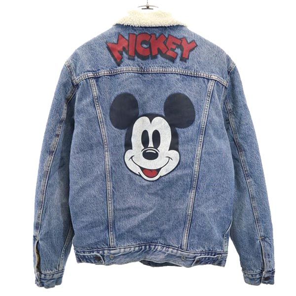 シュプリーム　リーバイス　デニムジャケット　フーディー　Gジャン　Levi’s リーバイス バックプリント デニムジャケット M Levi's 裏ボア