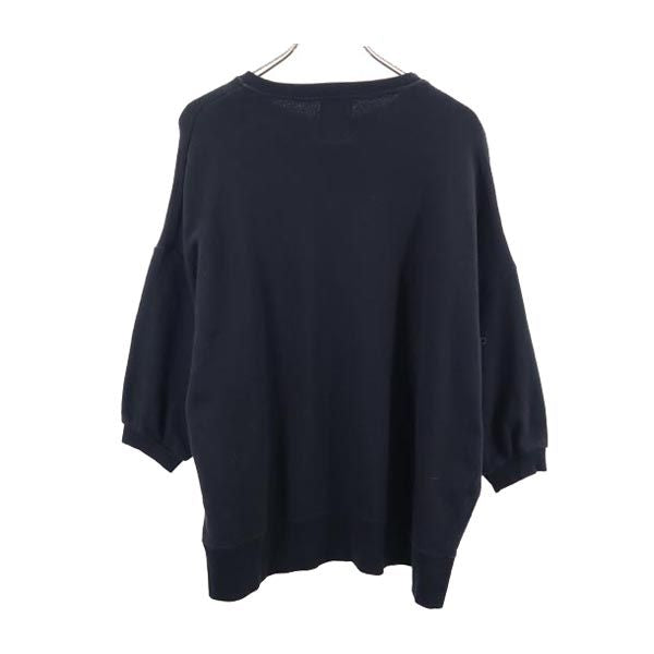 ノウド42 長袖 トレーナー ブラック スウェット レディース