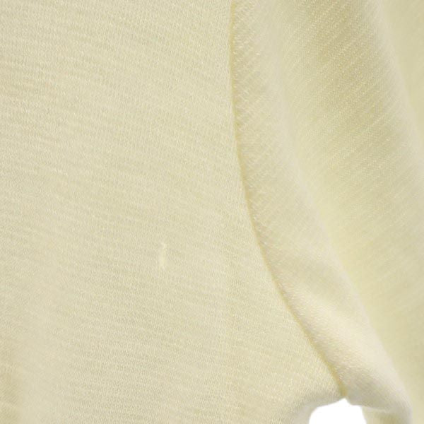 ミルク 日本製 長袖 ショート丈 ニット カーディガン ホワイト MILK レディース