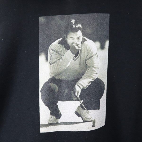 LABRAT ラブラット 千代の富士 長袖 スウェットパーカー M ブラック系 裏起毛 メンズ