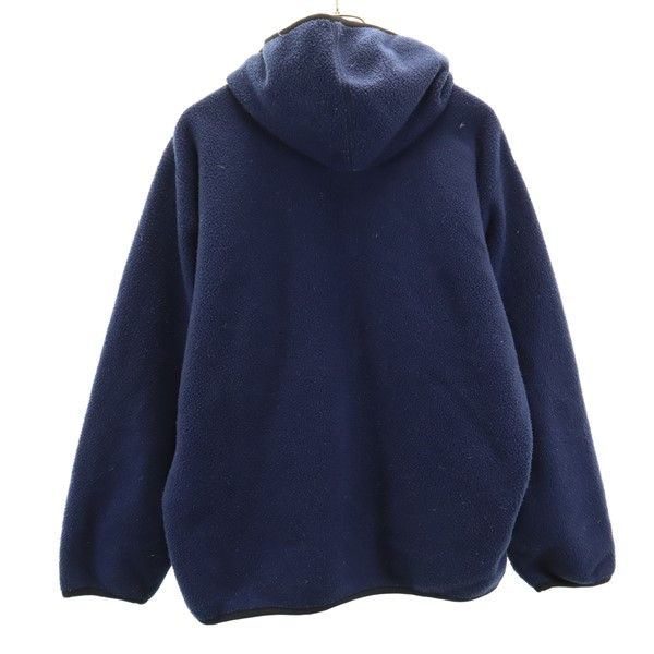 バートピューリッツァー 90s USA製 オールド フリースジャケット L ネイビー BERT PULITZER ボア メンズ