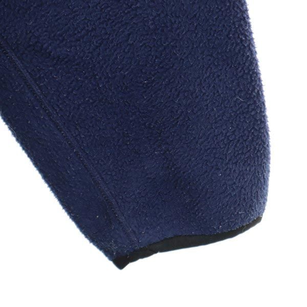 バートピューリッツァー 90s USA製 オールド フリースジャケット L ネイビー BERT PULITZER ボア メンズ