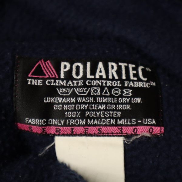 バートピューリッツァー 90s USA製 オールド フリースジャケット L ネイビー BERT PULITZER ボア メンズ