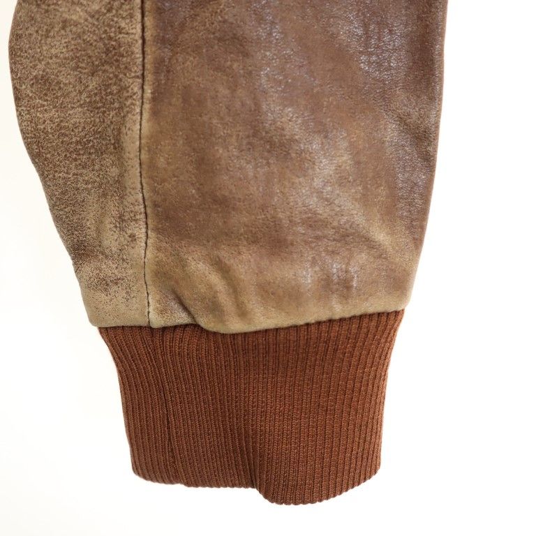 Retro Grade レトログレード 牛革 レザージャケット S ブラウン メンズ