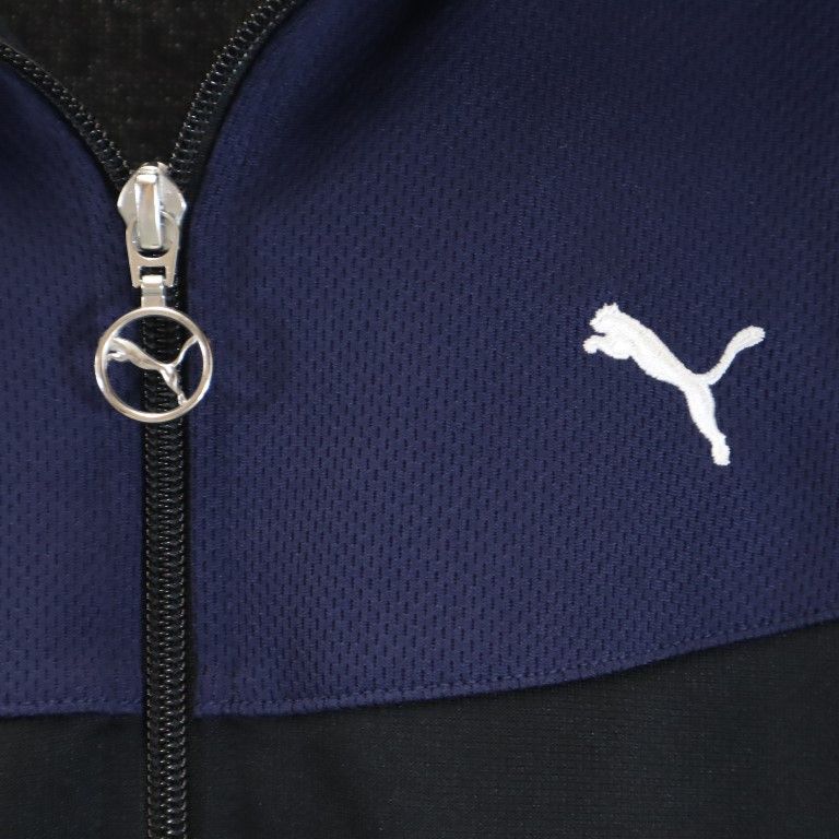 PUMA プーマ ジャージジャケット 上下 セットアップ 上 M / 下 S ブラック系 レディース