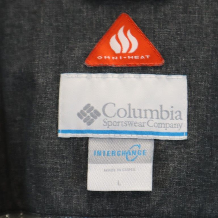 Columbia コロンビア アウトドア ナイロンジャケット L グレー メンズ