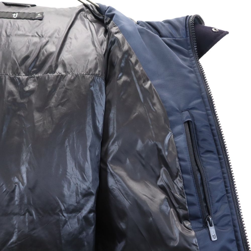 ユニクロ プラスジェイ ダウンジャケット XL ネイビー UNIQLO +J メンズ