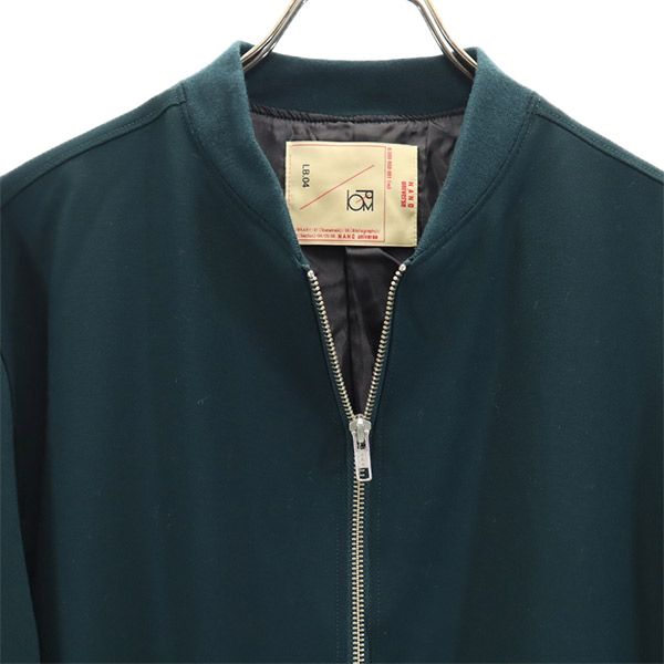 ナノユニバース ジャケット S グリーン nano universe メンズ