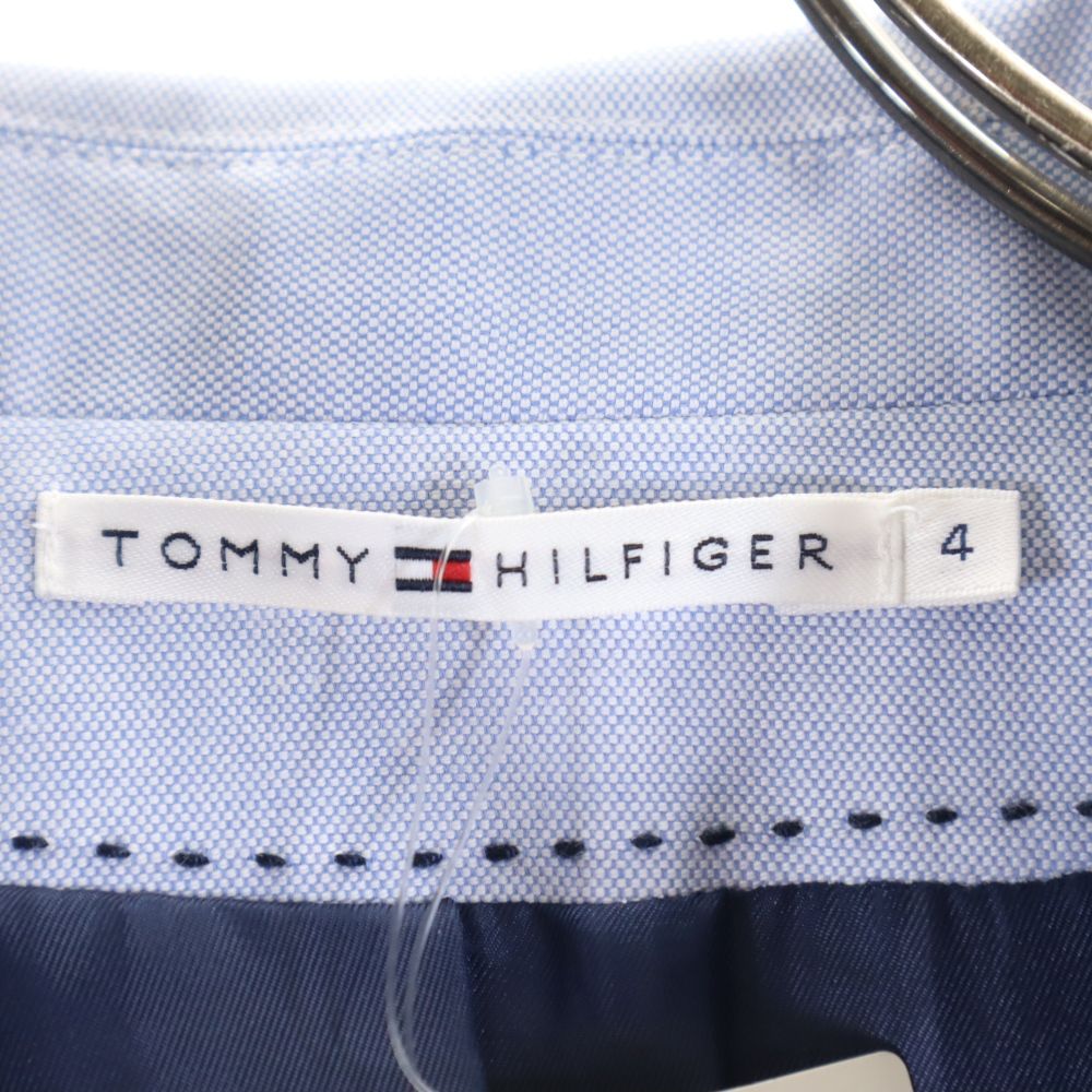 TOMMY HILFIGER トミーヒルフィガー 未使用 長袖 テーラードジャケット 4 ブルー タグ付き レディース