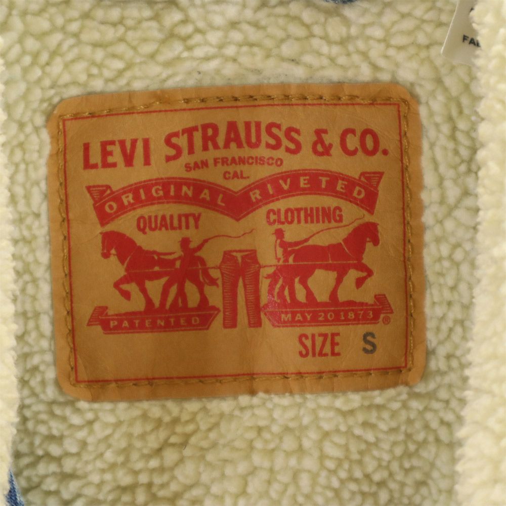 リーバイス デニムボア ジャケット S Levi's シェルパジャケット メンズ