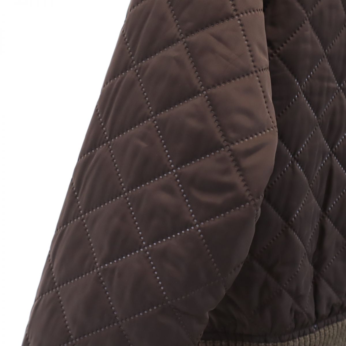 LACOSTE ラコステ 中綿ジャケット 38 ブラウン レディース