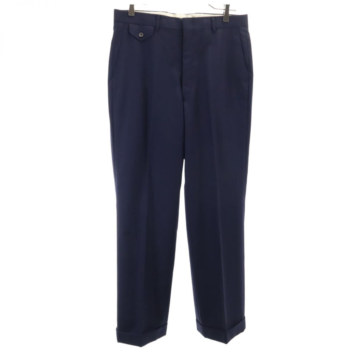 Chaps by Ralph Lauren チャップスバイラルフローレン 80s ウール スーツ 上下 セットアップ 上C-98/下82 ネイビー メンズ