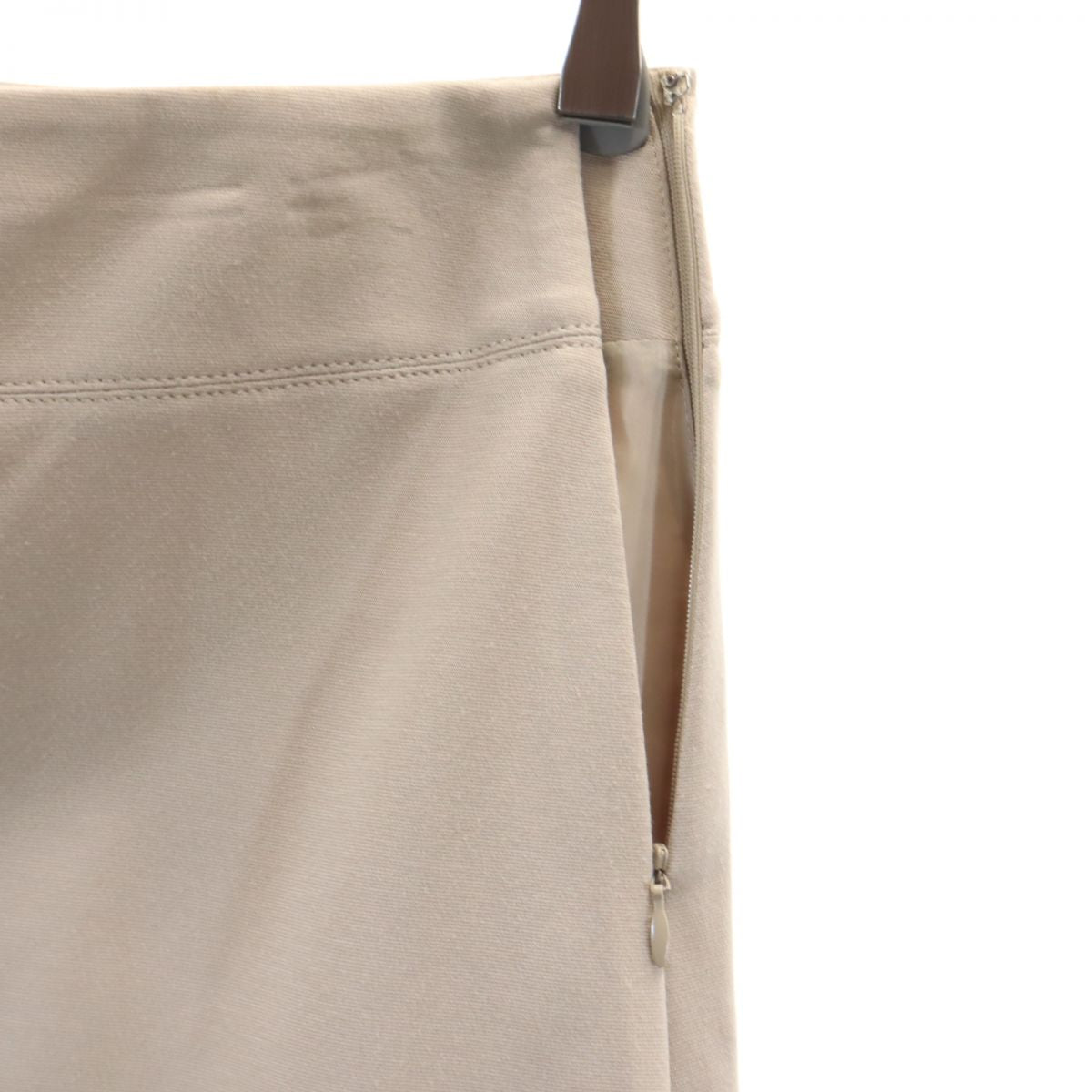 green label relaxing グリーンレーベルリラクシング スカートスーツ 上下 セットアップ 38 ベージュ UNITED ARROWS レディース