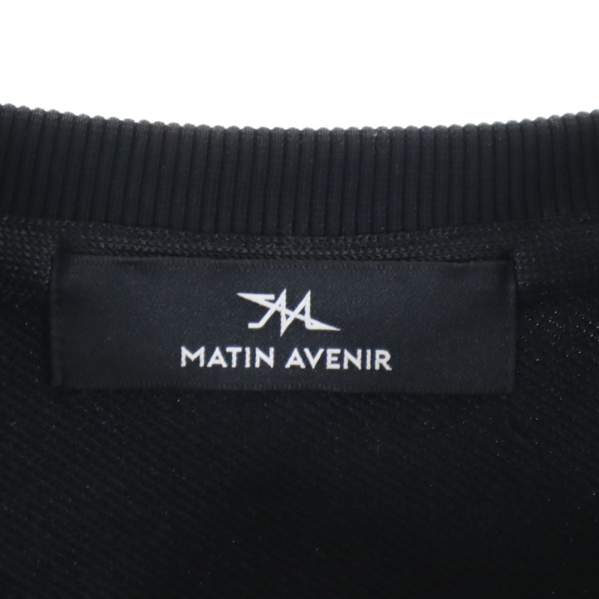 MATIN AVENIR マタンアヴニール 長袖 トレーナー S ブラック系 メンズ